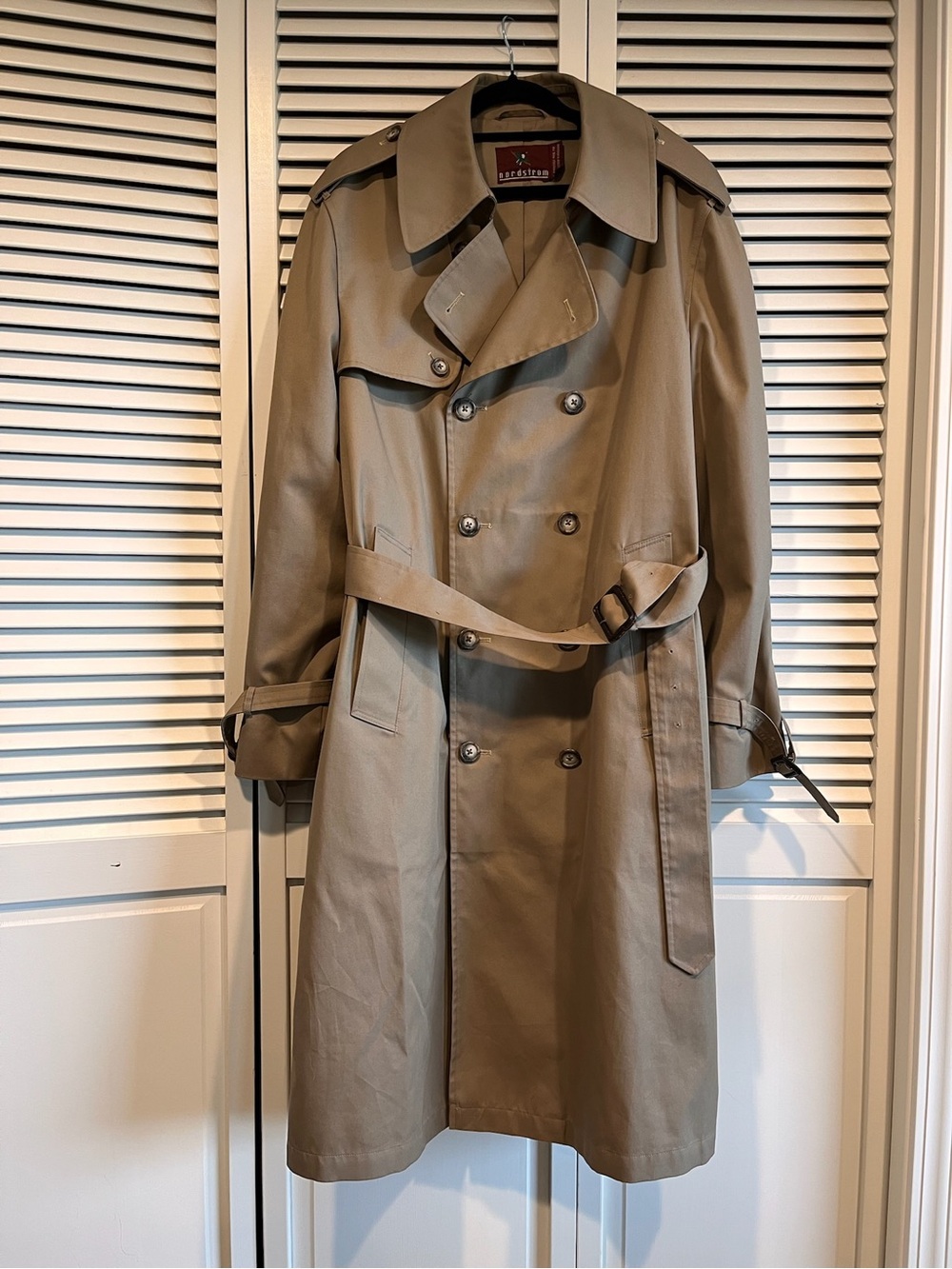 ⛈️ Storm UNISEX Classic Tan Trench Coat - Nordstrom Brand!